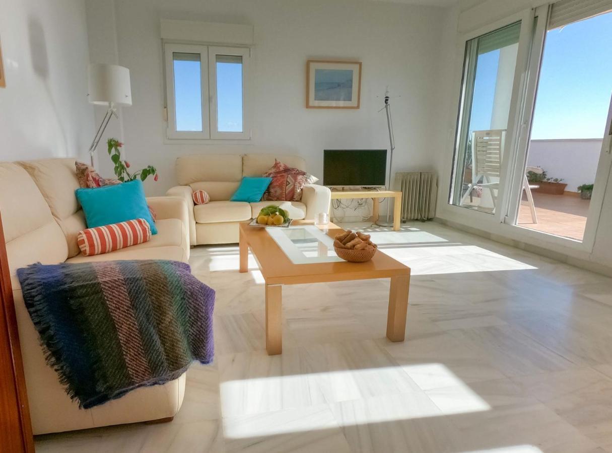 Terraza Trafalgar Apartamento Tipo Penthouse Con Enorme Terraza Y Vistas Al Mar Кониль-де-ла-Фронтера Экстерьер фото